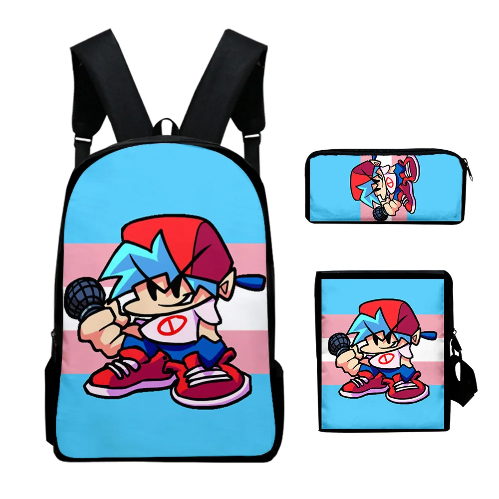 

3 шт./набор, рюкзак для ноутбука, с 3D-принтом