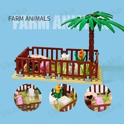 Underwater World Adventure Building Block Set - Creative Animal and Marine Life Toys (Farm animals)