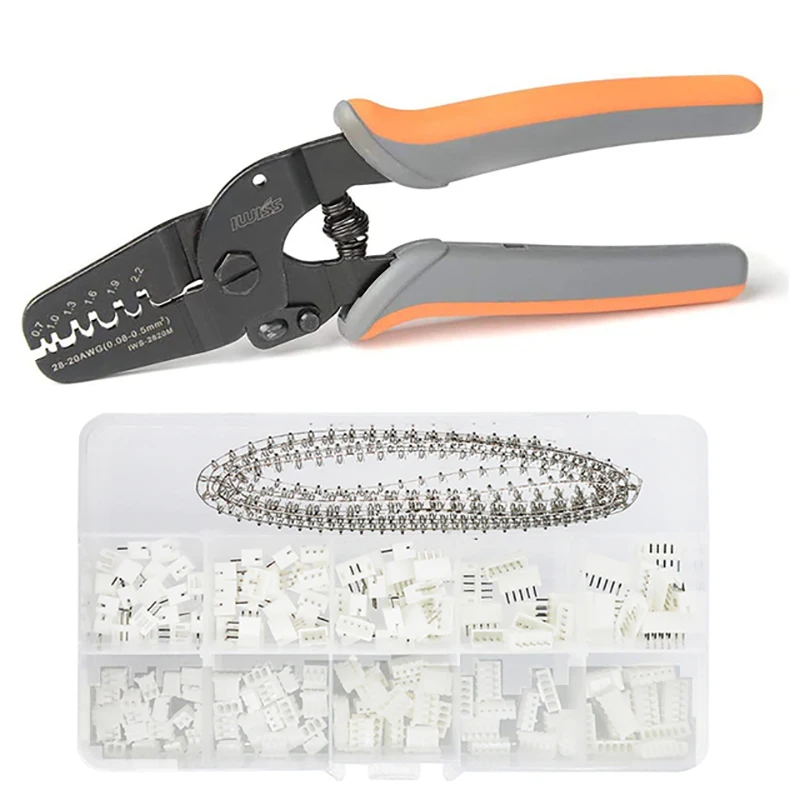 IWS-2820M Mini Open Barrel Terminals Crimpzange Crimper zange für 28-20 AWG TD
