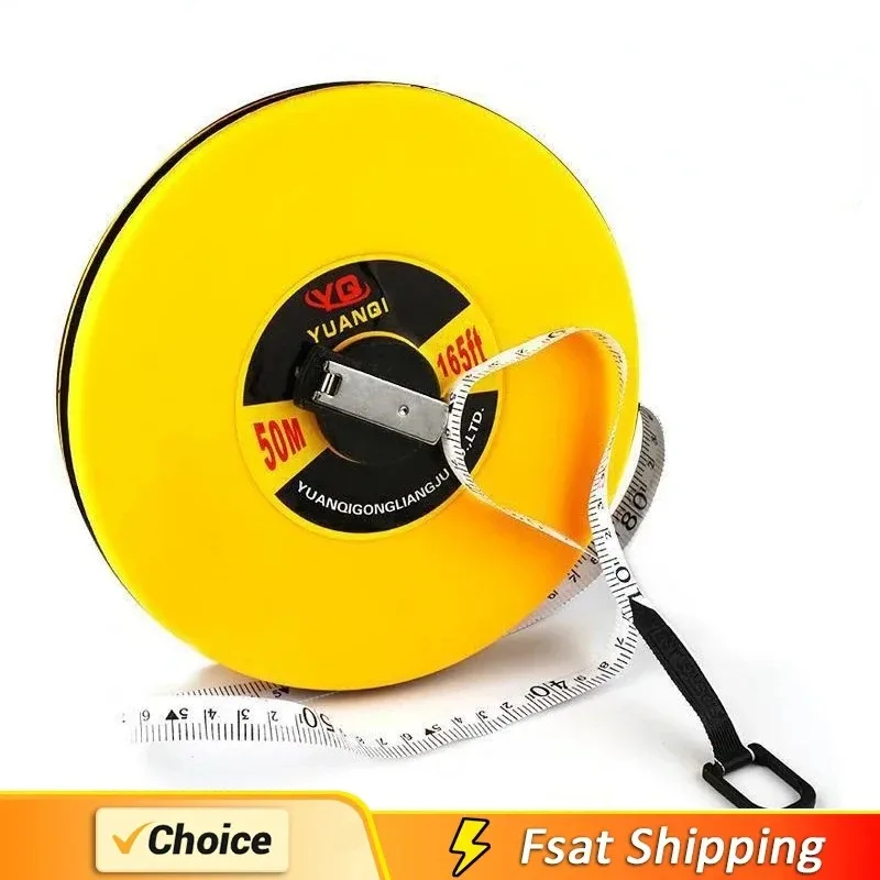 20M 30M 50M 100M Tape Measure Metric Circular Glass Fiber Leather Carpenter Distance Measuring Tools Meter Ruler tape measure measuring tape measuring ruler