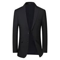 2023  High Quality Fashion Slim Professional Dress Men Handsome Business Gentleman Best Man Groom Wedding Dress Men's Wear 2