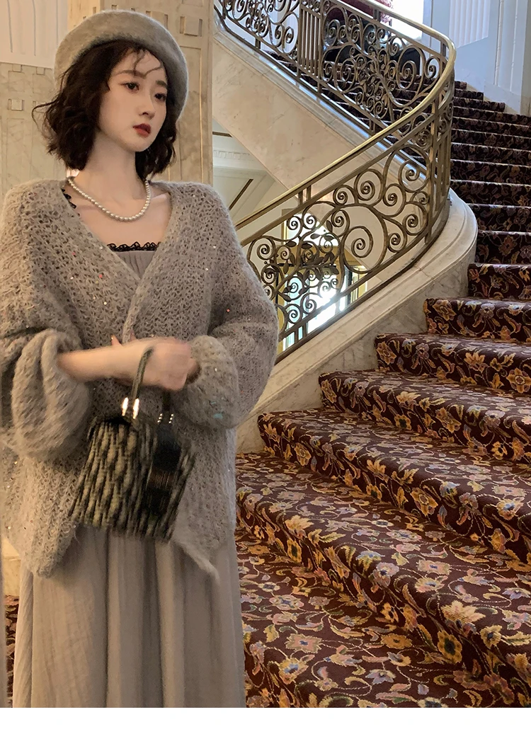 Autumn Princess Midi Dresses for Women Square Collar Flare Sleeve A-line Party Dress Slim Waist Korean One Piece Vestidos New