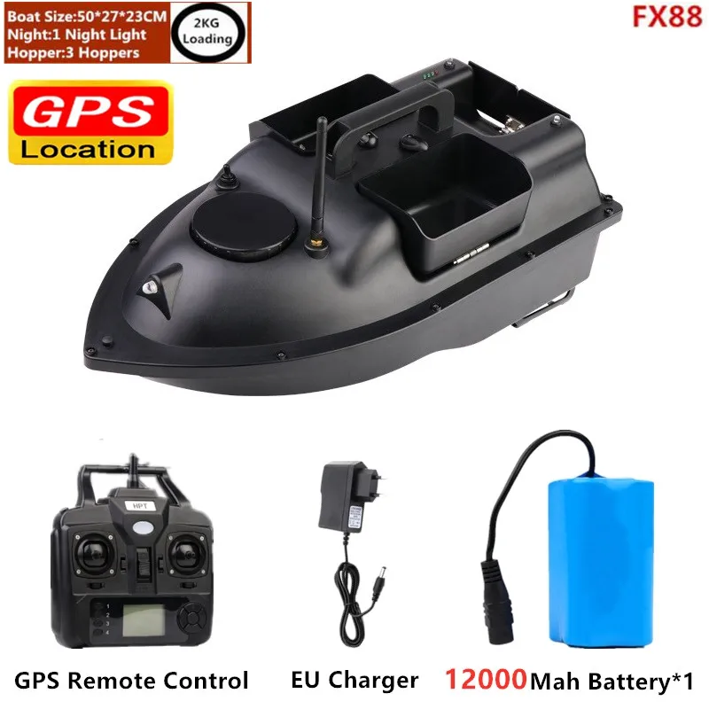 500M Rc Distanza Esca Da Pesca Barca Gps Esca Barca Gps Posizione Auto Crociera Rc Esca Da Pesca Barca Con Doppi Motori Tre Tramogge