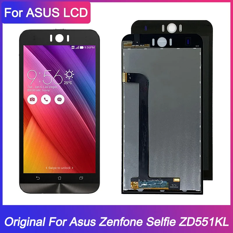 Сменный ЖК-дисплей для Asus Zenfone Selfie ZD551KL с сенсорным экраном и дигитайзером в сборе