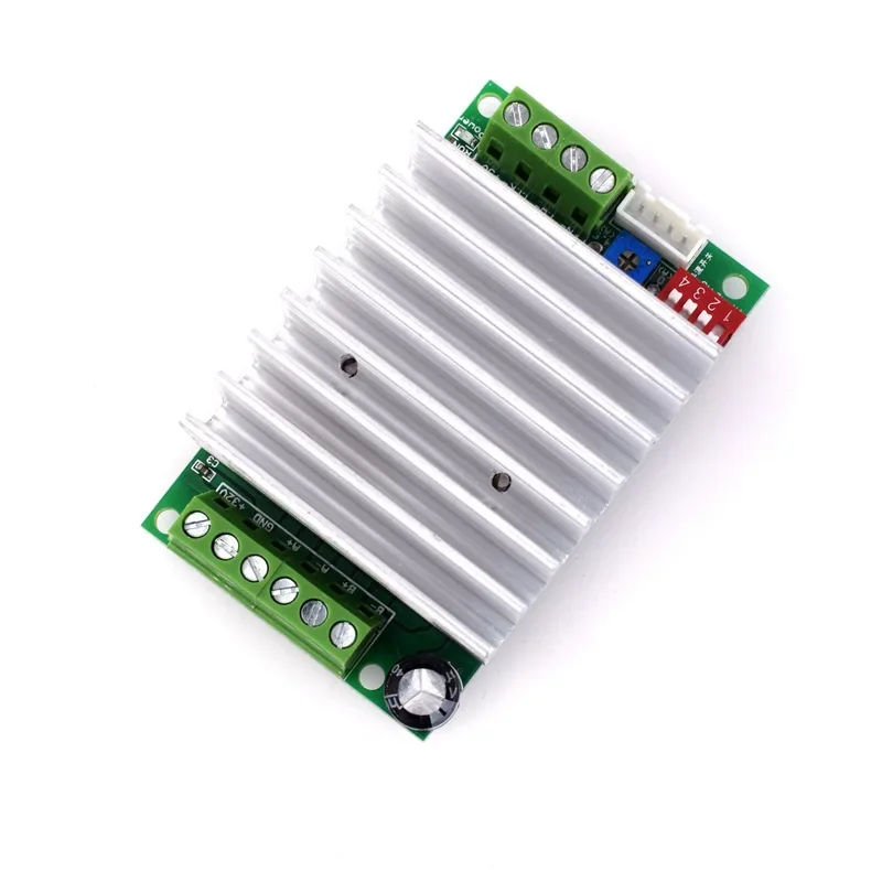 

CNC TB6600 4.5A DC 12-45V Single-Axis Two Phase Stepper Motor Driver board For NEMA 17/23 Stepper motor Arduino NEW