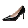 Sexy Red Bottom Women High Heels Classic Ladies Pumps Autumn Soft Leather Dress Heel Shoes for Women Banquet Wedding High Heels 3