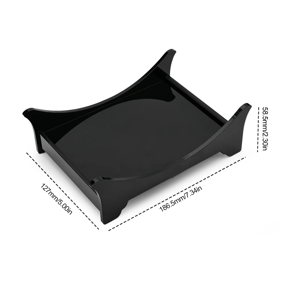 Speaker Holder Acrylic Speaker Table Base Anti-Slip Speaker Display Stand Mount for Harman Onyx Studio 6 Speaker Accessories