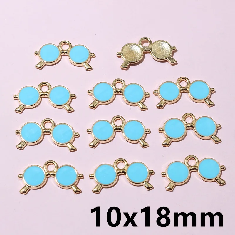 Charming Enamel Bone Pendants for DIY Jewelry Making - Set of 20