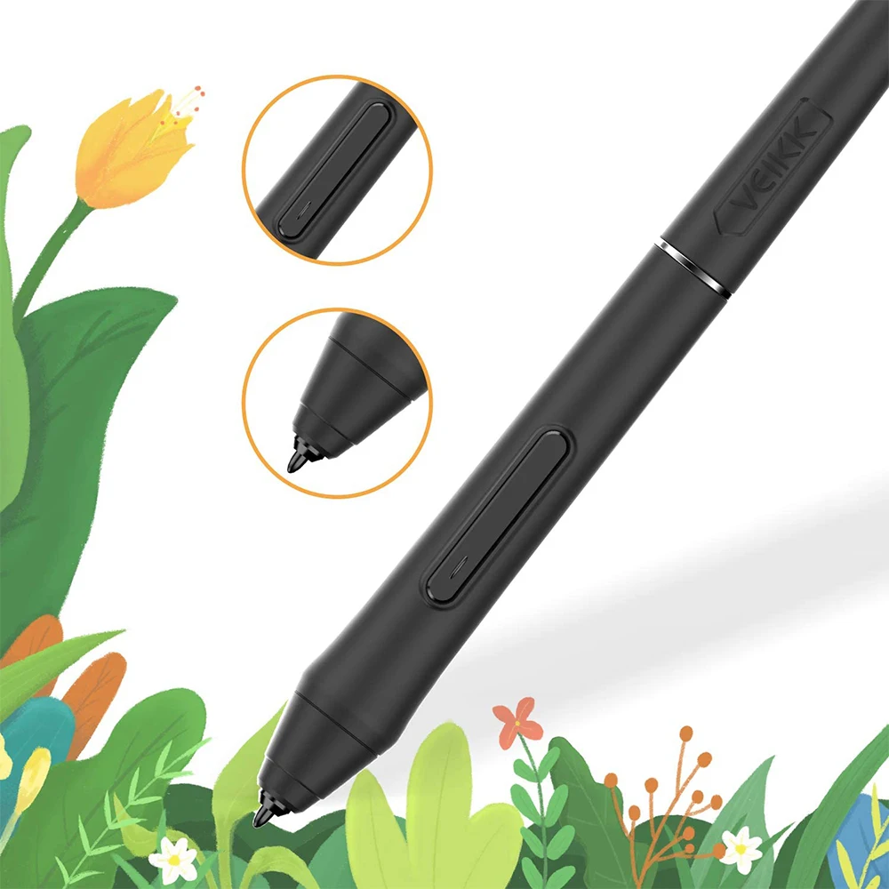 VEIKK P05 Battery-Free Stylus Graphic Pen for VK1200,VK2200PRO Drawing Monitor,VK430 VK640 VK1060 VK1060PRO Drawing Tablet - Image 5