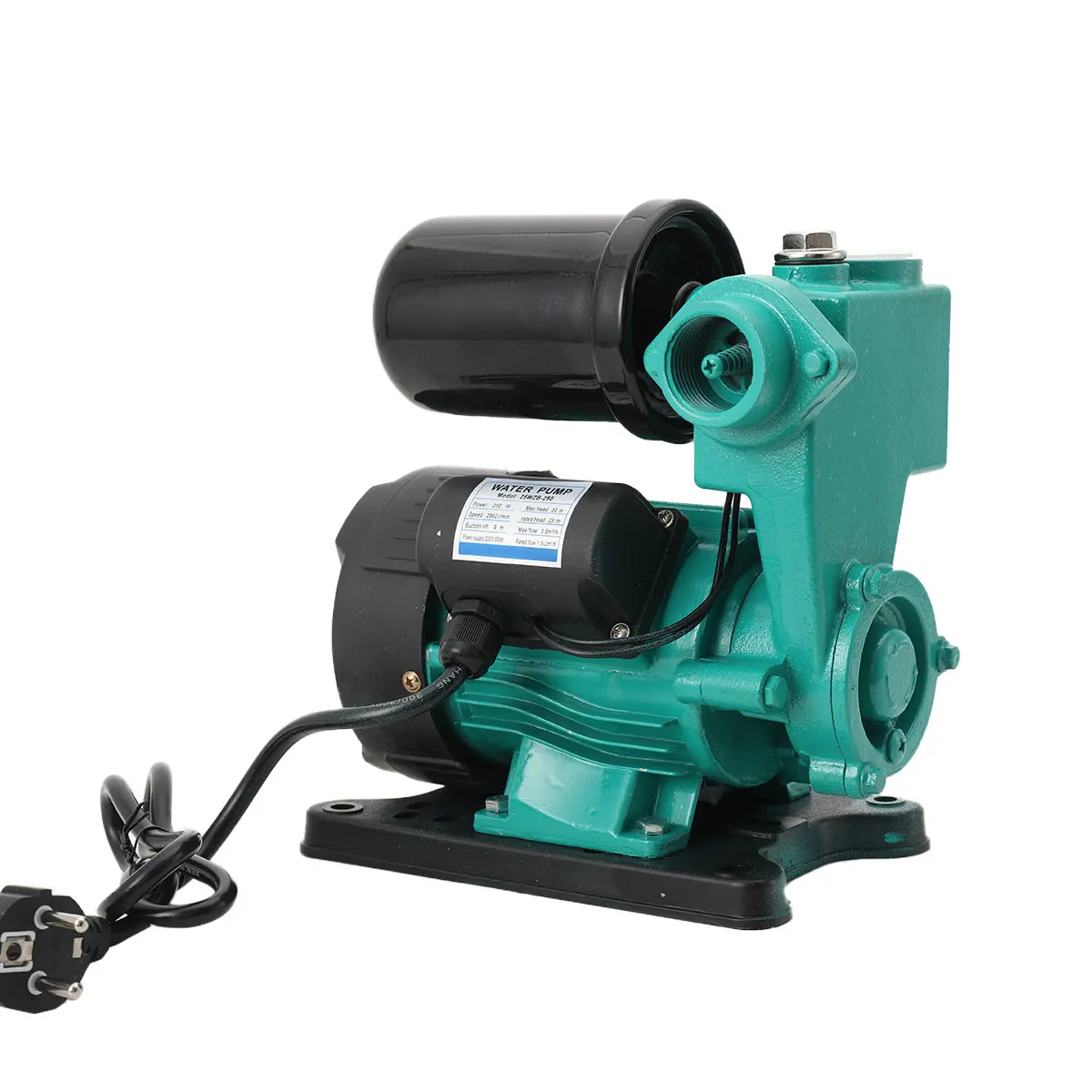 230V 250W Klimaanlagenpumpe Haushalts-Druckerhöhungspumpe Automatische Leitungswasserpumpe für Kalt- und Warmwasser Selbstansaugende Pumpe – Detail 15