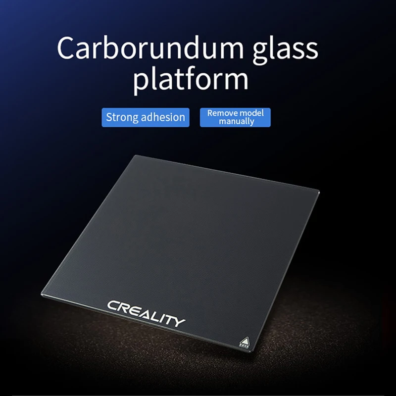 Creality Ender 3 強化ガラスプレートビルド表面カーボランダムガラス