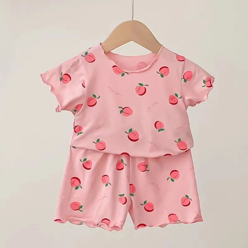 Strawberry Baby Pajama Set 2