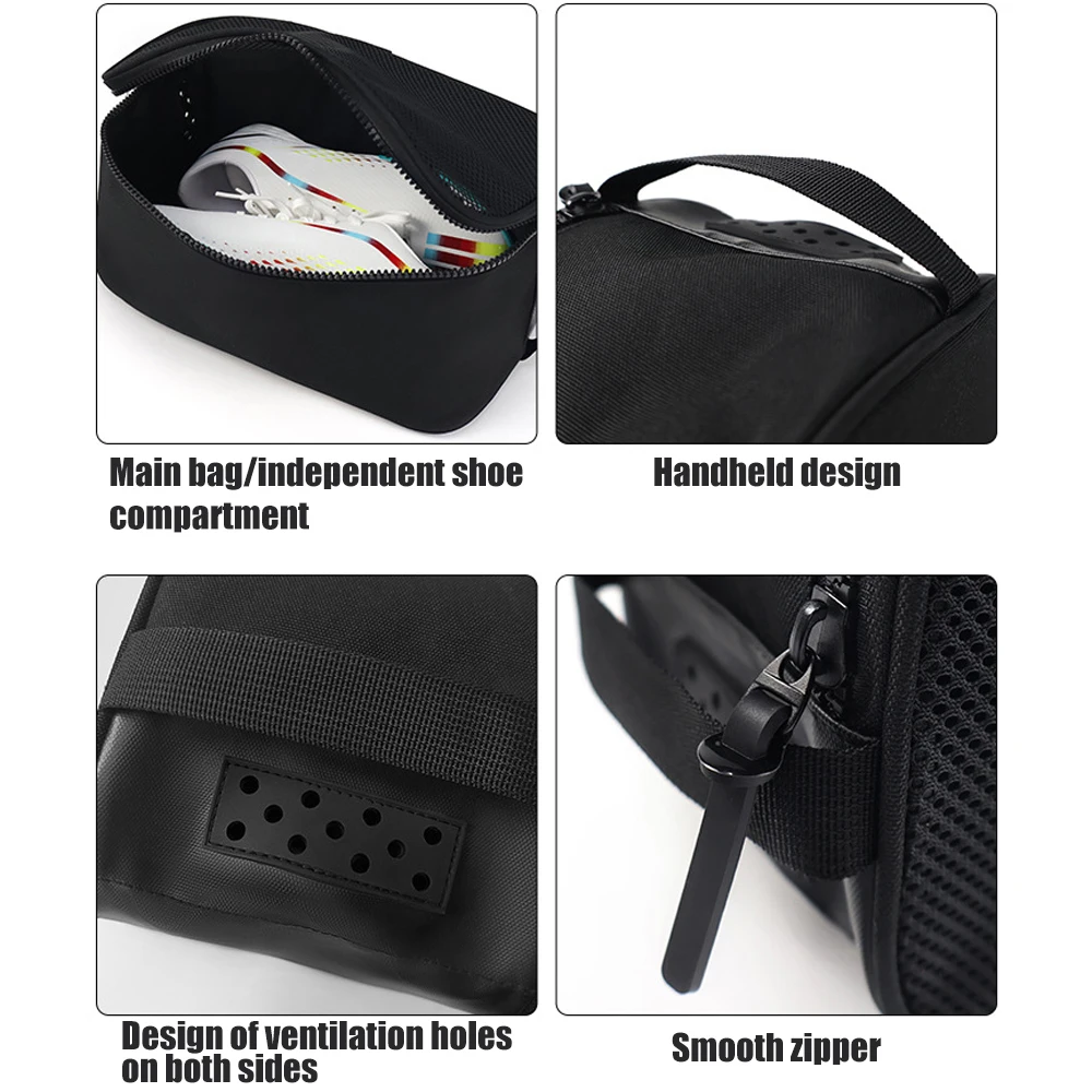1PCS Shoe Bag Golf Travel Gym Sport for Shoe Pouch Portable Large Storage Bag for Packing Zippered
