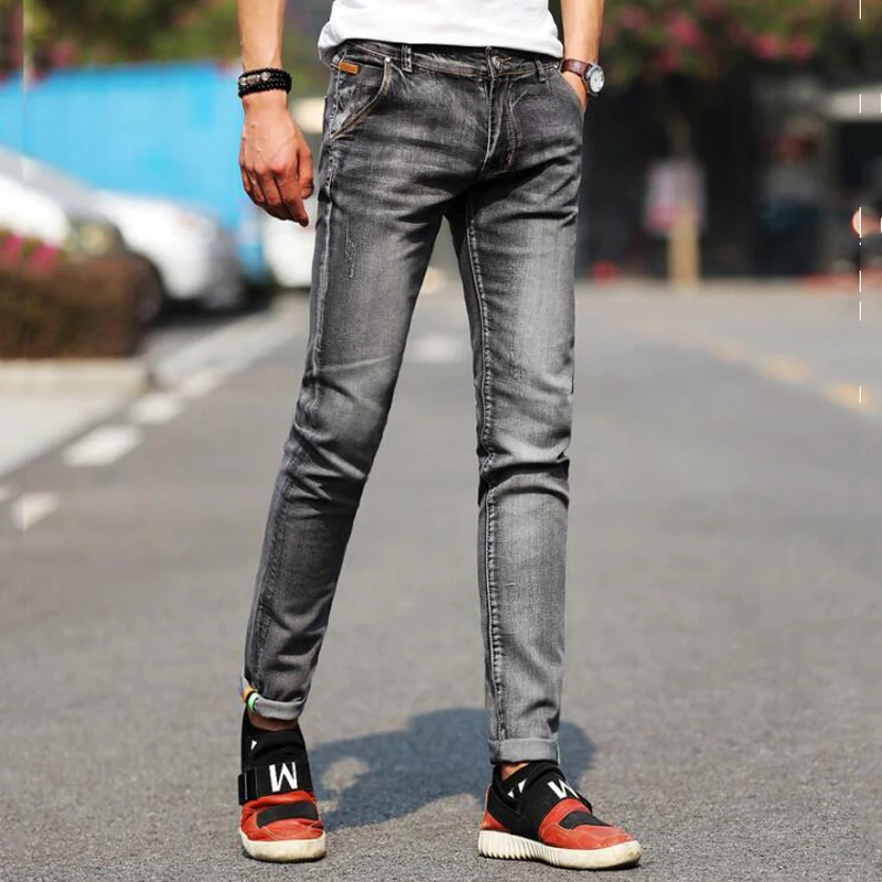 New Fashion Men's Jeans Light Green Color Stretch Casual Straight Slim Fit Multicolor Skinny Jeans Men Cotton Denim Trousers men jeans,mens jeans,jeans trousers,denim trousers,mens casual trousers