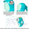 Dinosaur Bubble Machine Dinosaur Bubble Maker Toy Fun Music and Light Bubble Gun Blower Cool Outdoor Dinosaur Toys for Kid 6