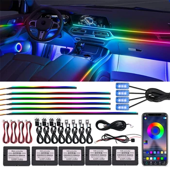 18-in-1 RGB Car Ambient Lights 1