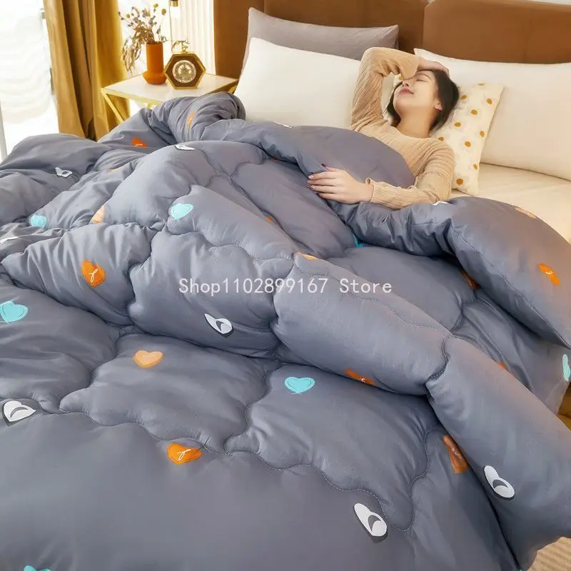 Double Layer Thick Blanket Bed Blanket  Double Layer Winter Thick Blankets  - Home - Aliexpress