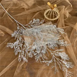 Elegant Botanical Decoration Set for Home and Event Styling (Silver 004)