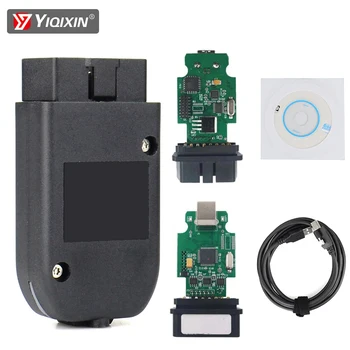 V25.3 Strumento di Diagnostica Auto Per VAG HEX V2 OBD2 Cavo Scanner Per VW Audi Skoda Seat Illimitato Vins VCDS VAGCOM Interfaccia Russo