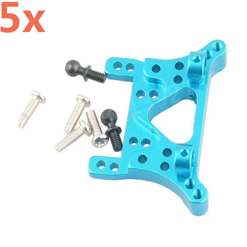 

Запчасти для WLtoys A959, обновленная алюминиевая передняя амортизационная башня, сплав A949, A969, A979 58005 для HSP 1/18, радиоуправляемая модель автомобиля, 5 шт.