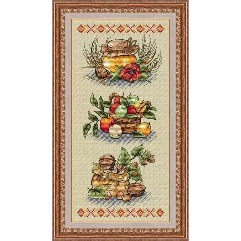 10767 Cross Stitch Kits Embroidery Cross-stitch Stich Diy Cross Stitch Set Complete Kit Punch Needle Arts & Craft