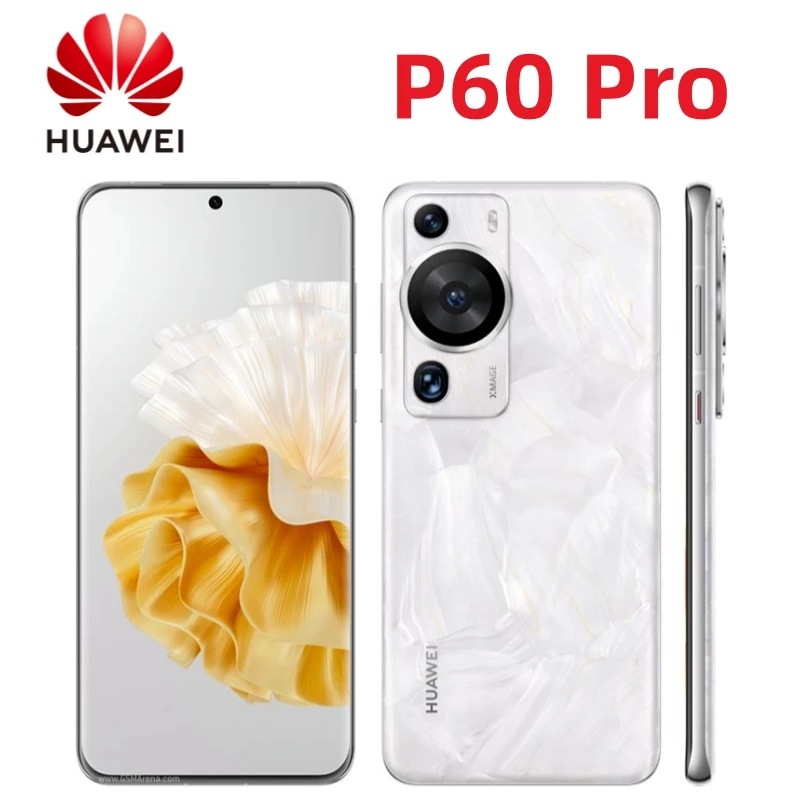 

HUAWEI P60 Pro Smartphone HarmonyOS 3.1 IP68 dust/water 6.67 inch 48MP Camera 4815 mAh Mobile phones 512GB/256GB ROM Cell phone