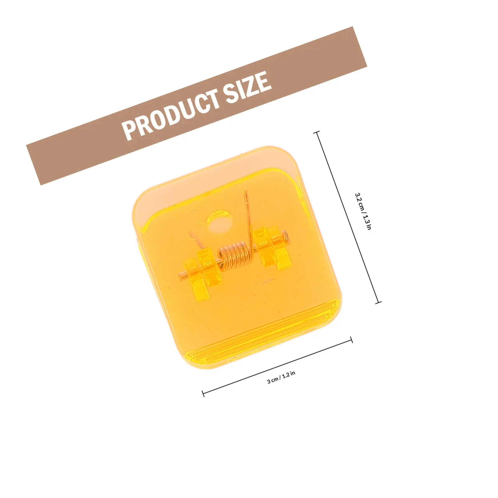 24pcs 다기능 종이 클립 사무실 홈 학교용 플라스틱 클램프 부드러운 파일 주최자 문구 용품