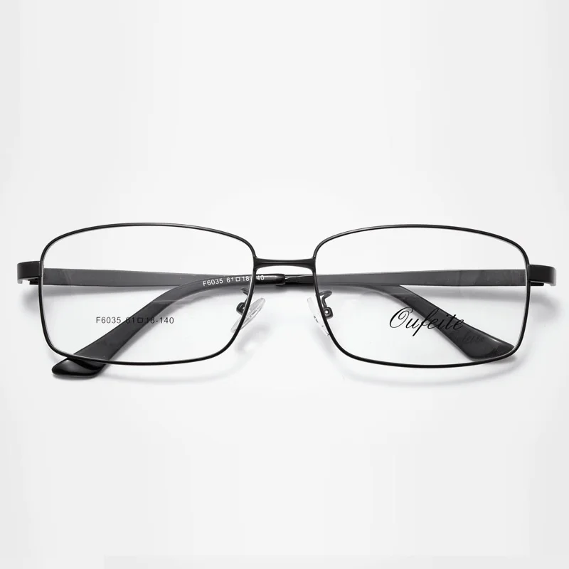 

rockjoy oversized reading glasses male women 61-18-153mm large rectangle eyeglasses frame diopter spectacles metal