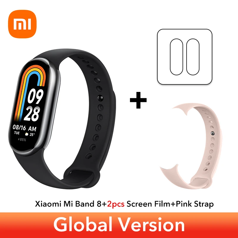 Comparer les prix : Xiaomi Smart Band 9 Glacier Silver - Écran AMOLED 1