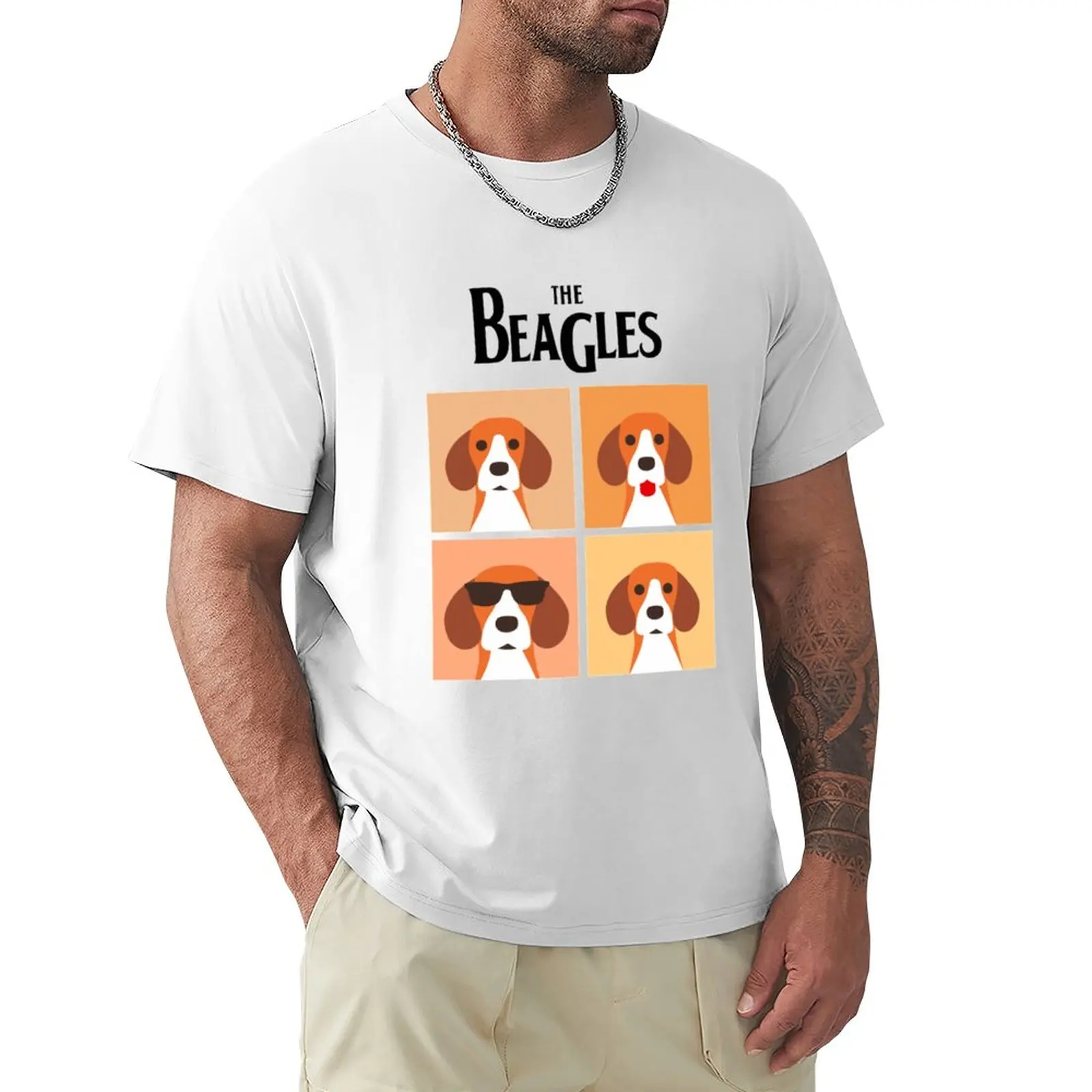 

the beagles T-Shirt summer tops Anime t-shirt summer clothes shirts graphic tees mens t shirts pack