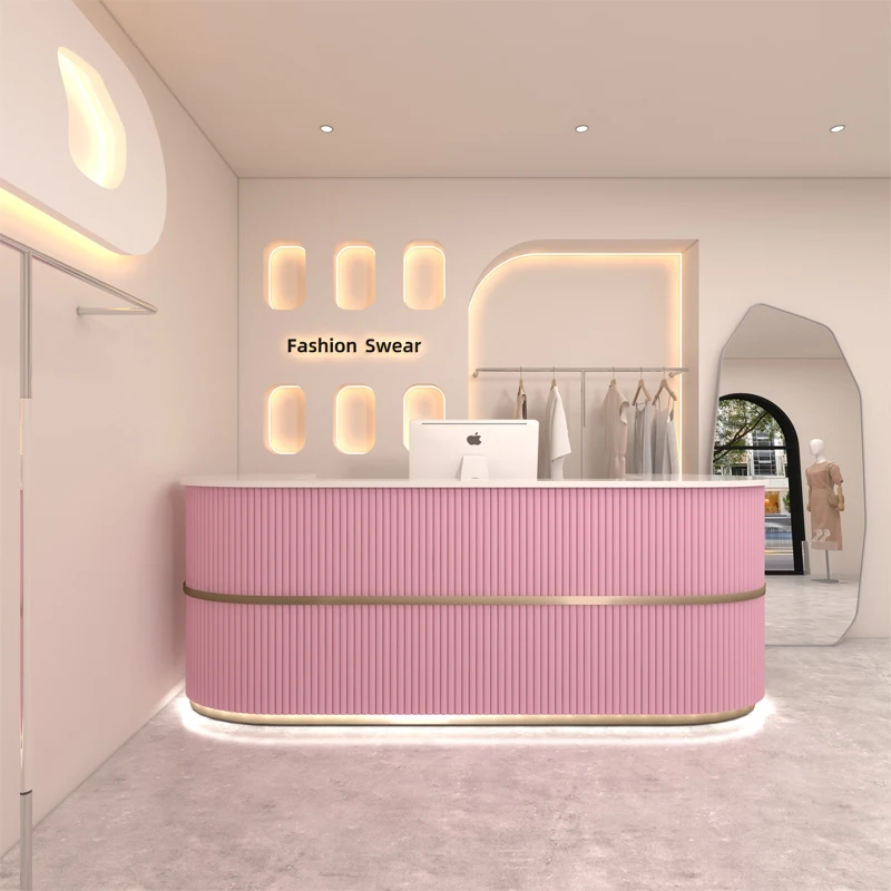 Рисунок 2 - Стойка регистрации в скандинавском стиле