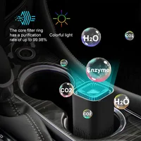 Car Air Purifier Cleaner Remove Formaldehyde smoke Negative Ion Mini Home Vehicle Air Cleaner Air Purifier Car Accessories 5
