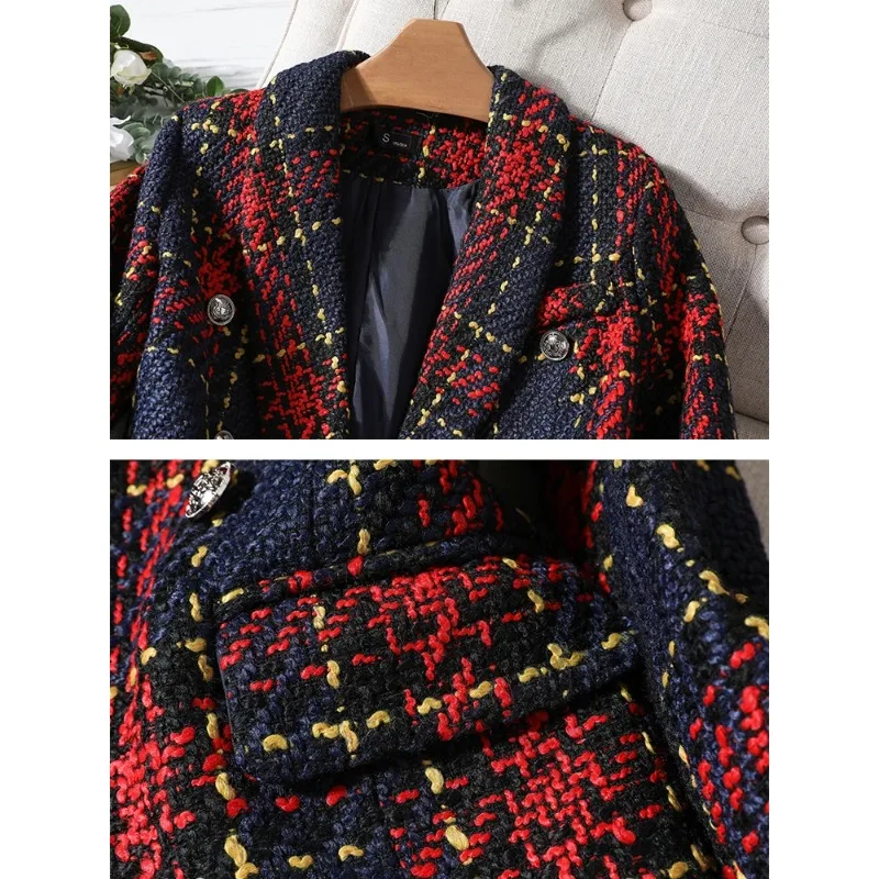 Рисунок 5 - Пиджак Pzlcxh в клетку для женщин