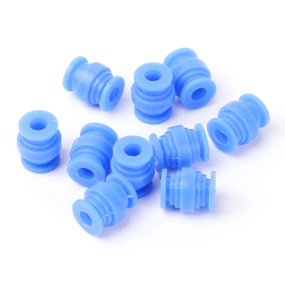 Lot de 7 amortisseurs silicone pour drone FPV 12x4x11.7mm 17.5x7x20mm 9x3.5x13mm