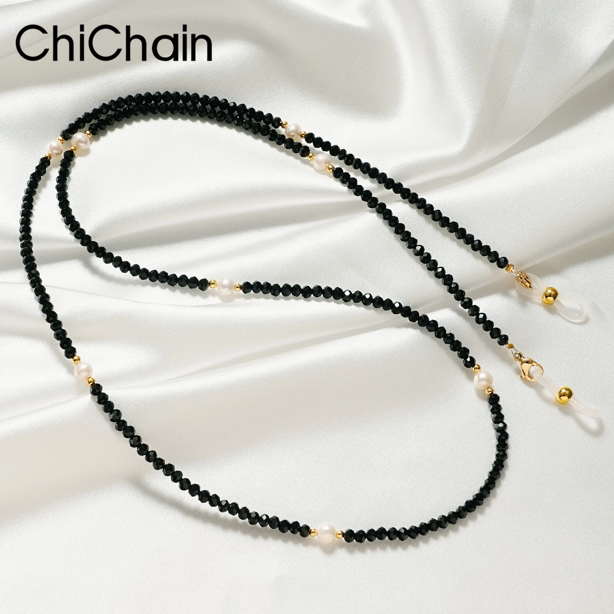2022 New Pearls Sunglasses Chains Gold Eyeglasses Chains Women