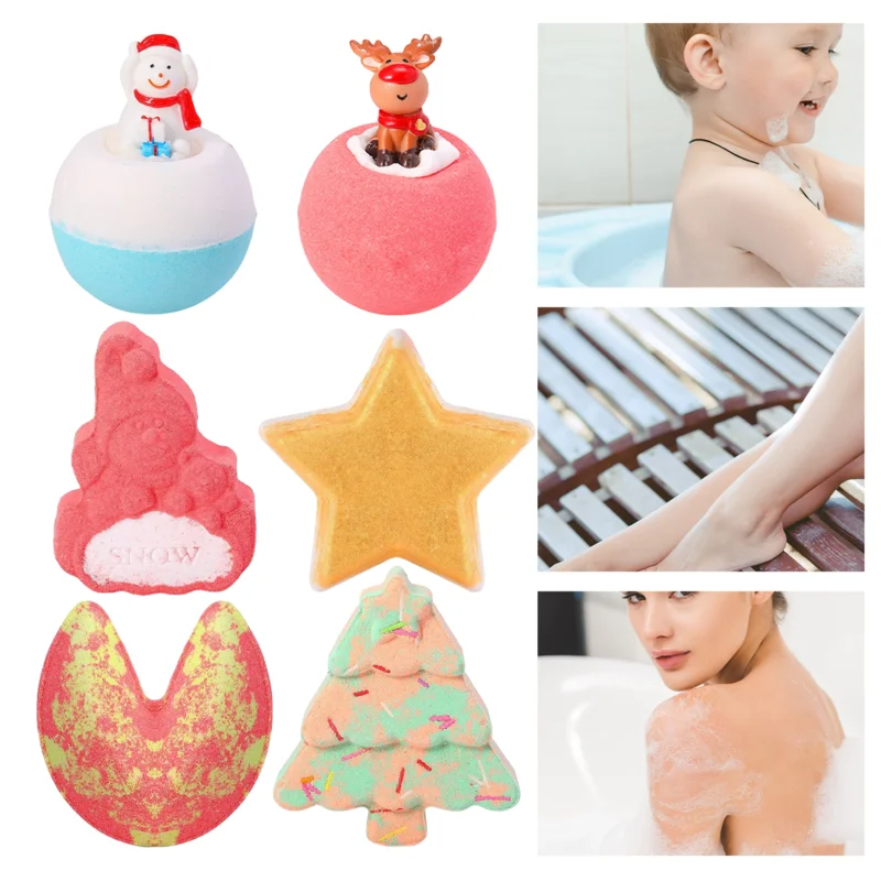 

Bath Bombs For Kids 6pcs Kids Bath Bombss Home Decor Stocking Stuffers Bath Set Natural Home Decor Stocking Stuffers Bath Set