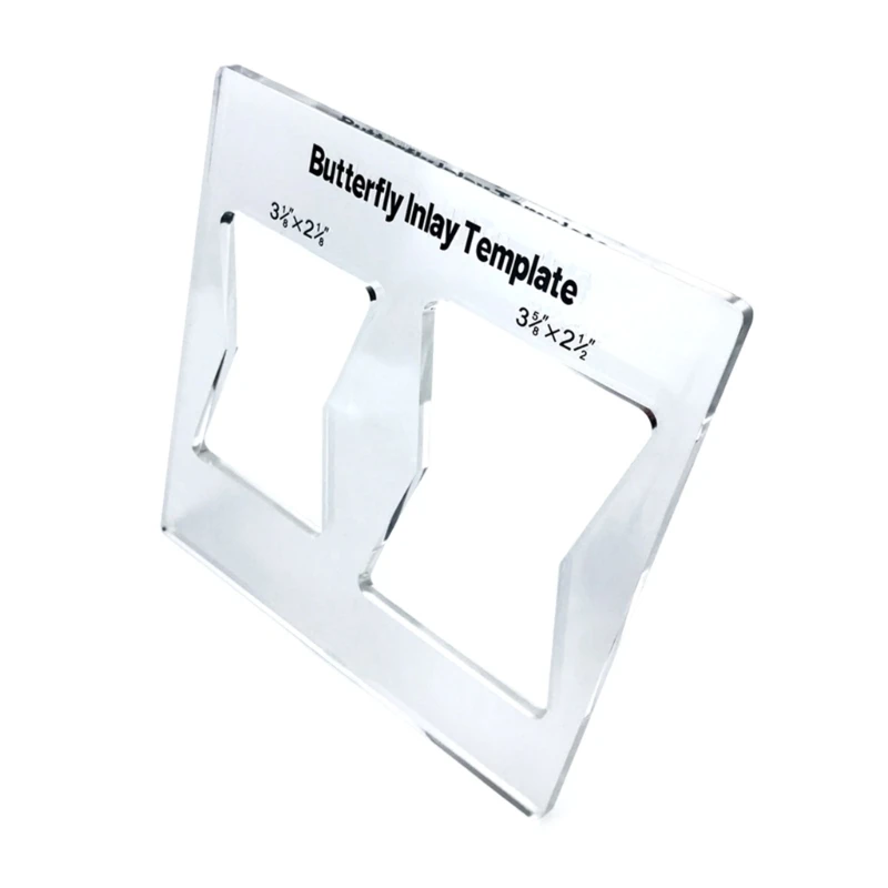 

Butterfly Key Inlay Template Router Slotting Cutting Wood Bow Tie Bow Tie Joint Drosphip