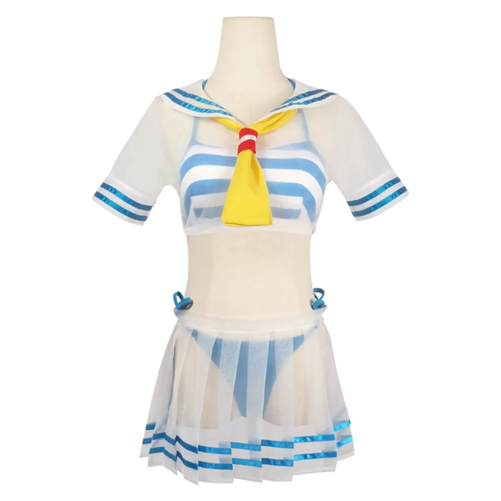

Anime Re:Life in a different world from zero Rem Cosplay Costume Sailor Uniform Girls Halloween Carnival Party Disguise Suit