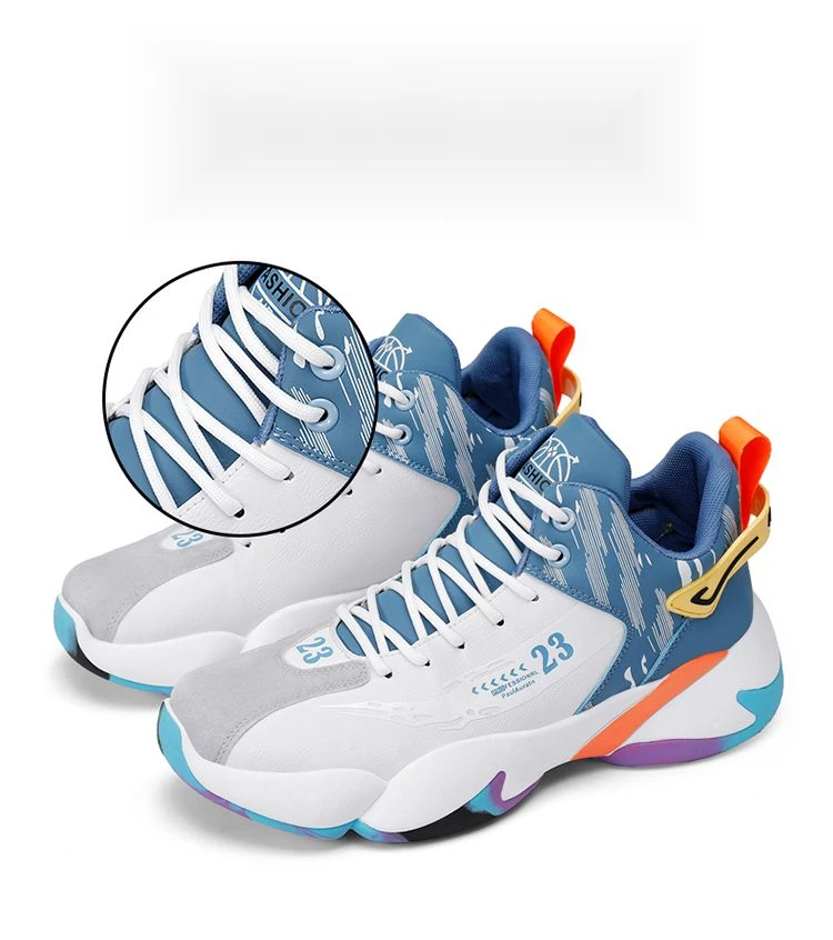 Sports shoes for men in autumn 2023, new mid high top men's casual running shoes with anti slip, wear resistance, and_voghion.com