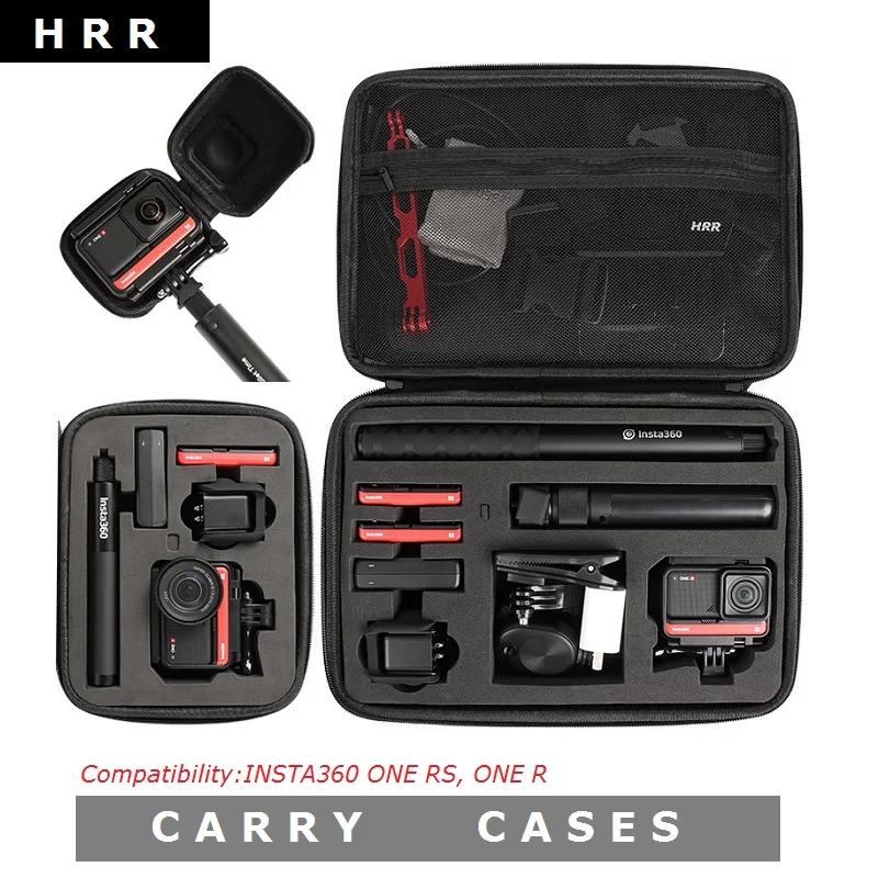 Insta360 ONE RS/R Carry Carrying Case Storage Bag Non