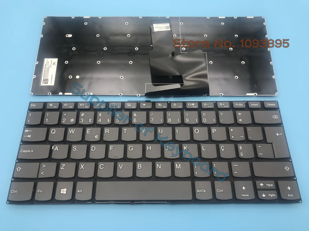 Nuovo Per Lenovo Yoga 720-15Ikb 520-14Ikb Tipo 80 X8 81C Tastiera Portoghese Per Laptop