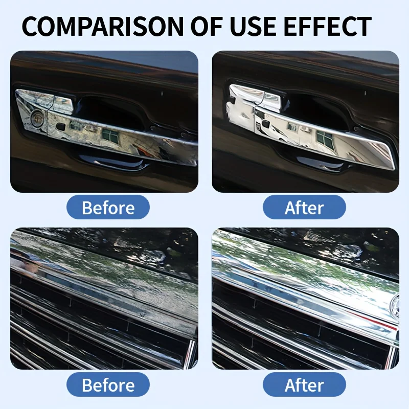 Chrome Shine Restorer for Car Windows & Metal Surfaces – Rust Remover and Polishing Paste, Removes Stains & Oxidation, Restores BEST SELLERS Chrome Shine Restorer for Car Windows & Metal Surfaces – Rust Remover and Polishing Paste, Removes Stains & Oxidation, Restores BEST SELLERS