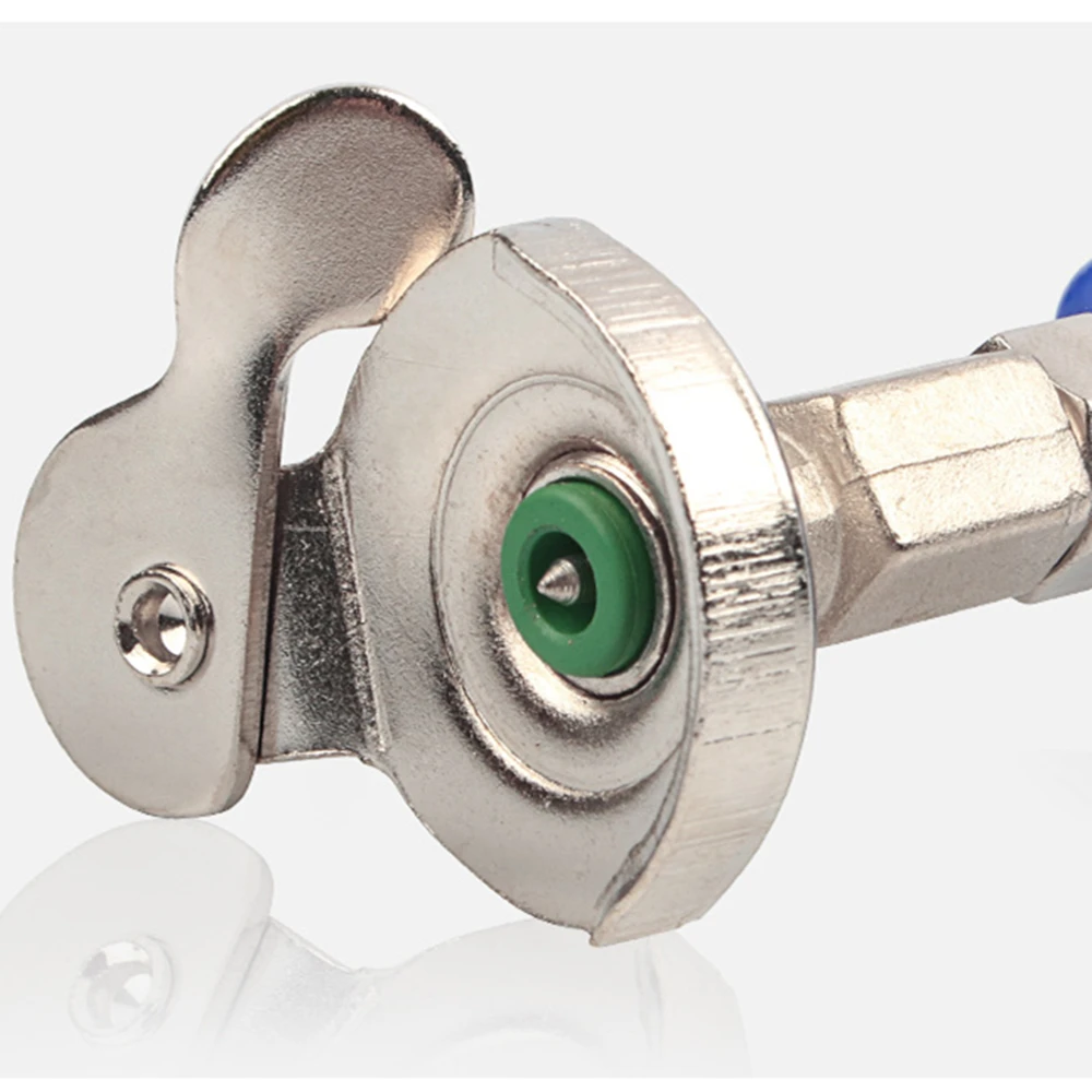 자동차 탭 어댑터 설치 가스 냉매 도구, 범용 프레온 r134a 밸브 오프너, R22 R600 R12 R410a