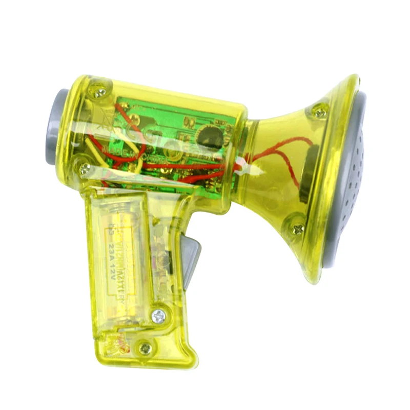 Held Megaphone Voice Changer Megaphone Speaker Toy for Kids Party Favor with 4 Different Voices Role Effects 4