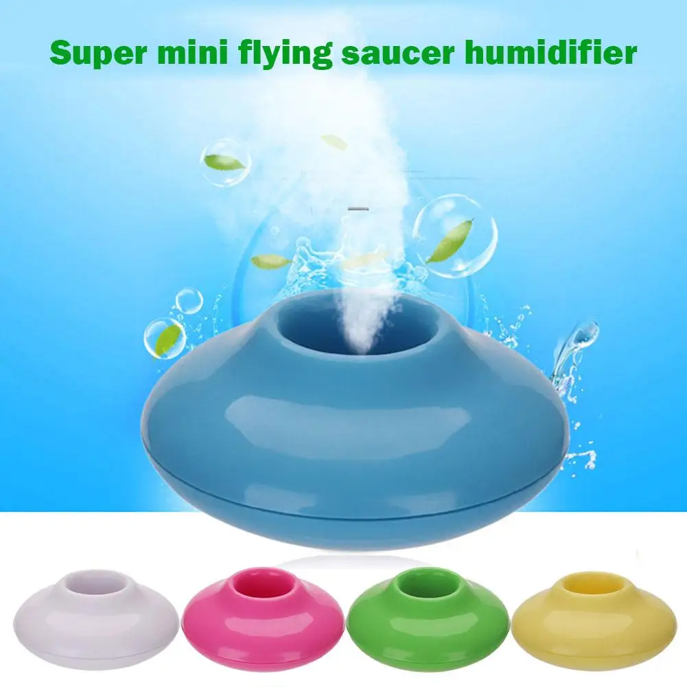 Portable Mini UFO Negative Ion Humidifier USB Air Humidifier Purifier Aroma Diffuser Steam For Home Purifier Diffuser Steam