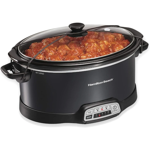 Hamilton Beach 5-Quart Portable Slow Cooker