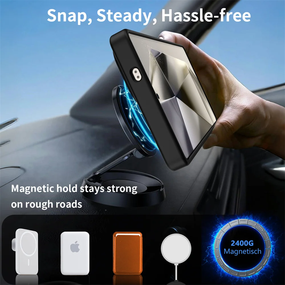 Premium Stand Phone Case with Wireless Charging Capability