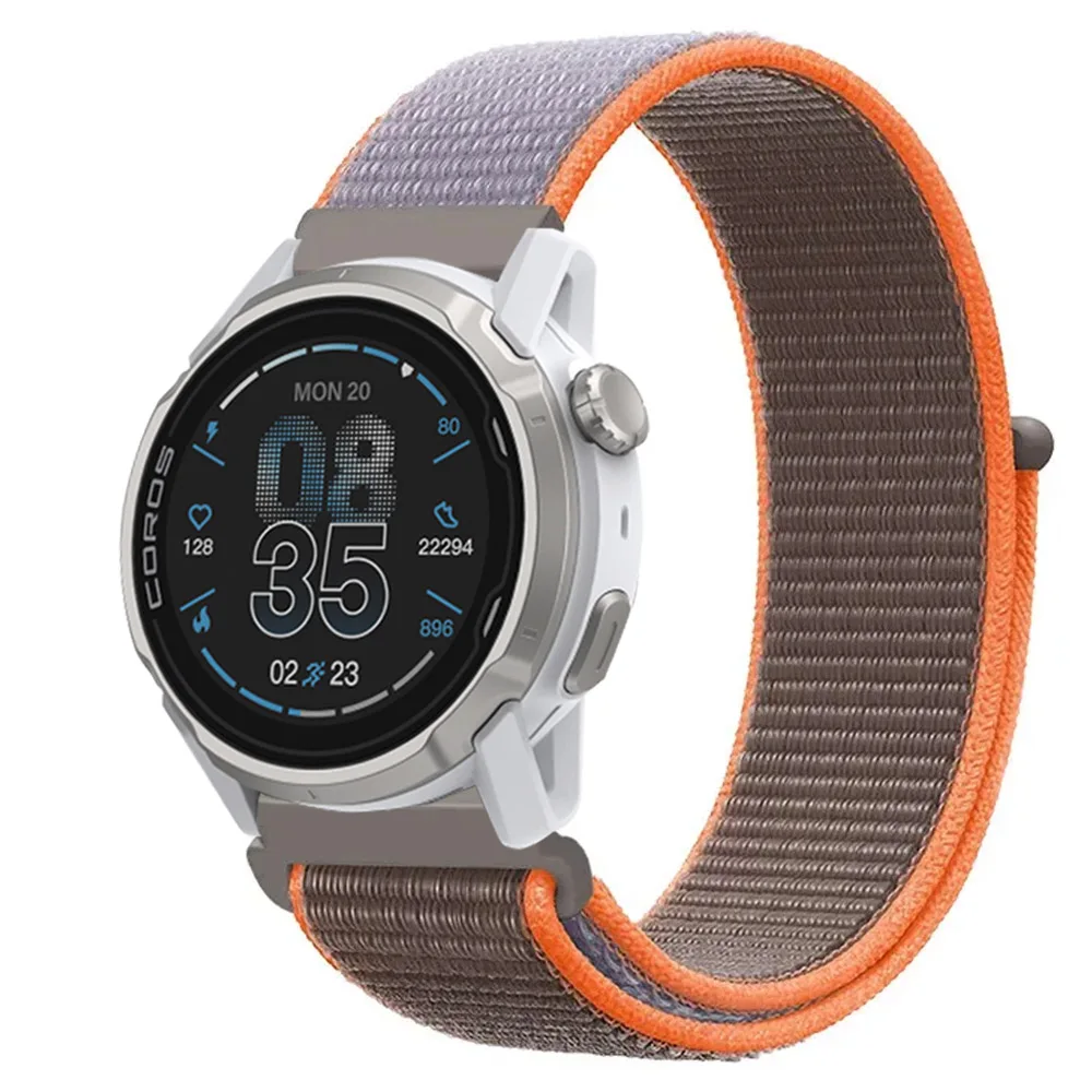 Nylon Loop Strap - Comfortable Sport Bracelet Replacement Band, 20/22mm
