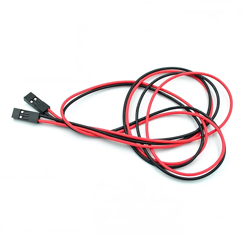 

10pcs/lot 70cm 2Pin F-F Dupont Line 2P-2P Female To Female Jumper Cable For 3D Printer Parts