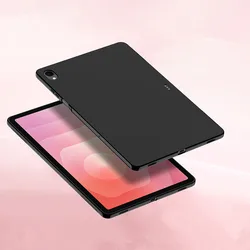 Enhanced Protective Silicone Tablet Case - Soft TPU Cover with Airbag Cushioning, 11 - inch Compatibility for Tab S11 2025 11 inch (Black)